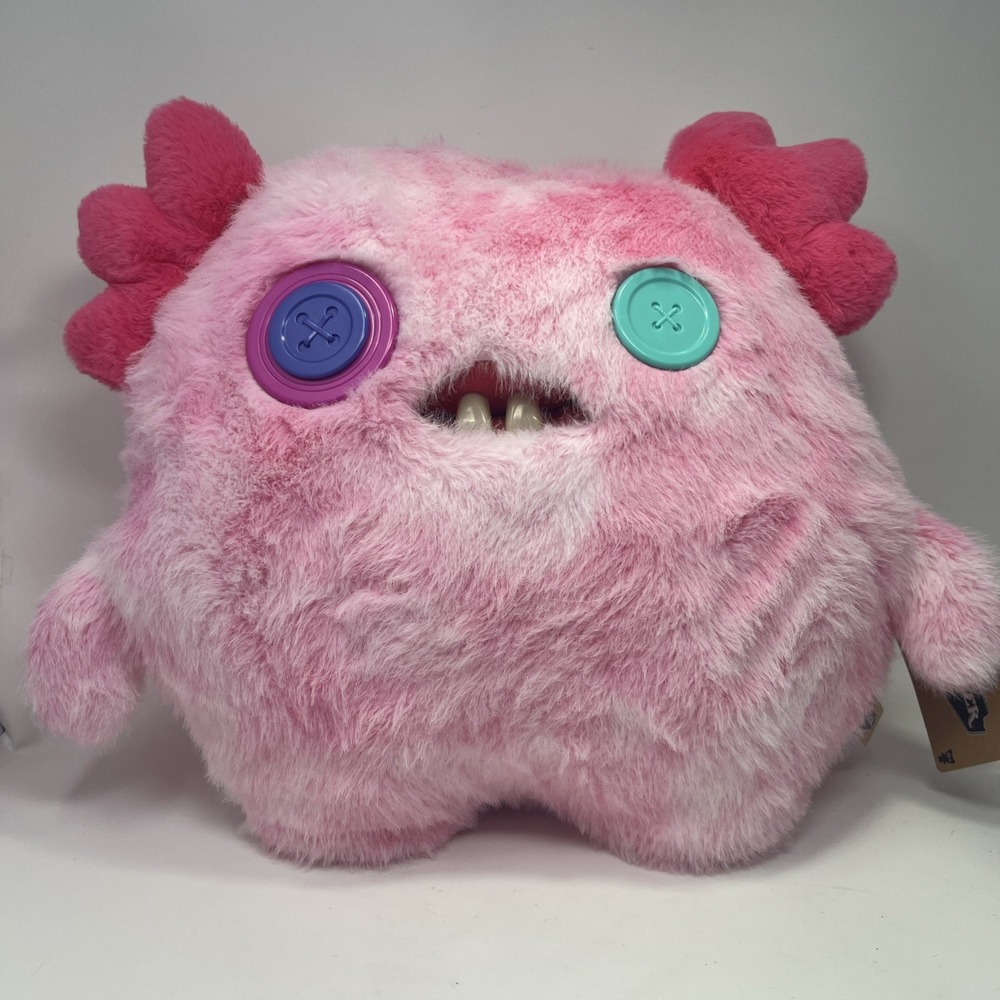Fuggler Chunky Fuggs 15" Monster Squishy Plush Funny Tooth Newton Soft 38cm